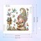 Diamond Art Painting Kit, DIY Elf and Bird 5D Special Shape Crystal Diamond Partial Diamond Art Painting Mosaic Making Craft, Suitable for Home Wall Decor Art Gift